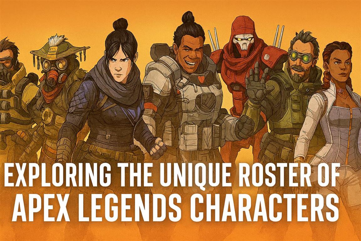Exploring the unique roster of apex legends characters