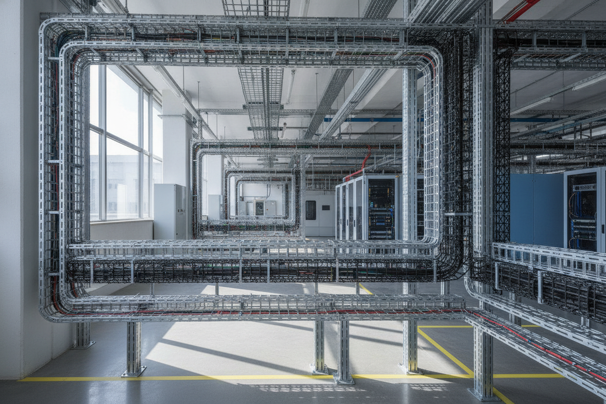 Effektiv kabelstyring med moderne kabelbakkesystemer